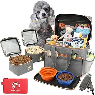 Dog Travel Bag with Multi-Function Pockets product image