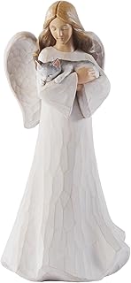 Grace4Joy Cat Angel Figurines, 8 Inches Guardian Angel Gifts for Cat Lovers, Hand Painted Pet Memorial Figure Sympathy Gifts for Loss of Pet product image