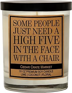 Cedar Crate Market - Coworker Gifts for Women - Cool Birthday Gifts for Women Friendship, Best Friend, Sister, Funny Scented Candle for Her, Him, Boss, Work Bestie - 100% Soy Wax, Handmade in USA product image