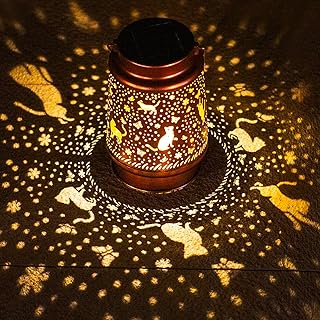 Cat Solar Lanterns Outdoor Waterproof Hanging Solar Lights product image