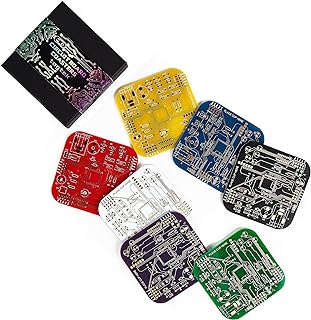 Circuit Board Coasters, a cute giftable find for office or home.