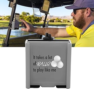 DESERT FOX GOLF Phone Caddy with Funny Quotes and Secure Strap