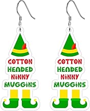 Fun Christmas Earrings, Holiday Season Outfit Accessories, Christmas Party Favors, Christmas Gifts, Stocking Stuffers product image
