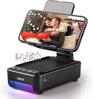 Bluetooth Speaker & Phone Stand with LED Light product image