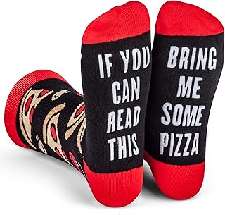 Lavley Food Socks - Hilarious gift for food lovers and snack fans - Great gag gift or stocking stuffer for holidays product image