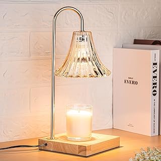 Marycele Candle Warmer Lamp with Timer, Candle Wax Warmer Flower Lamp Dimmable, Birthday Day Gifts for Mom Women, Home Fragrance Accessories for Dorm Room Decor product image