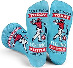 Lavley Funny Golf Socks - Fun gift for golfers - Unisex one size fits most - Great for birthdays or stocking stuffers product image