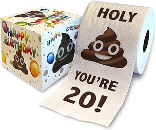 Printed TP Holy You're 20 Birthday Toilet Paper Gag Gift product image