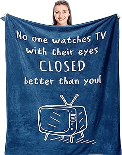 Humorous Blanket Gift for Men, Soft Throw 50\