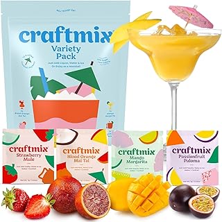 Craftmix Variety Pack Cocktail & Mocktail Drink Mixer product image