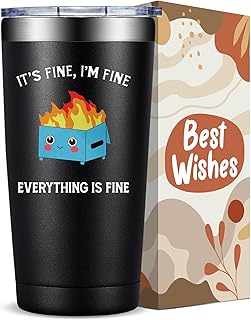 Fufandi Gifts for Men Women - White Elephant Gifts for Adults - Appreciation, Christmas Gift for Coworker Boss Teacher - 20oz Tumbler product image