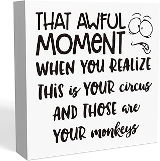 Funny Boss Gifts for Women Men, Social Worker Gifts, Administrative Professional Day Gifts, Appreciation Gifts for Manager Coworker Employee Decor Home Office Desk Decor Boss Day Gifts 5 X 5 Inch product image