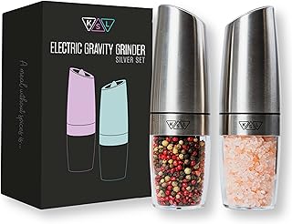 KSL Gravity Electric Salt and Pepper Grinder Set product image