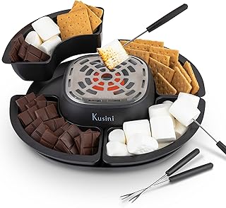 Kusini Smores Maker Tabletop Indoor - Flameless Electric Marshmallow Roaster product image