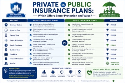 Private vs Public Insurance Plans: Which Offers Better Protection and Value?