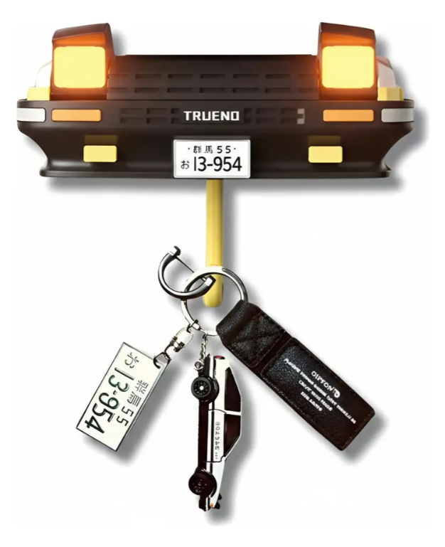 Toyota AE86 Sprinter Trueno Initial D 1:24 Cuelga Llaves
