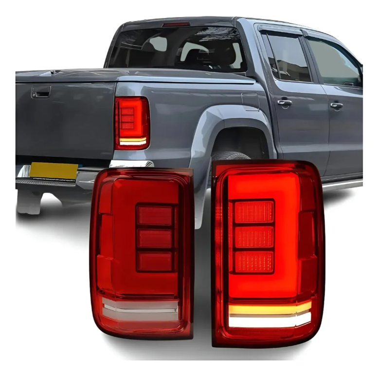 Faros Traseros Full Led Dinamico Animado Vw Amarok Canbus