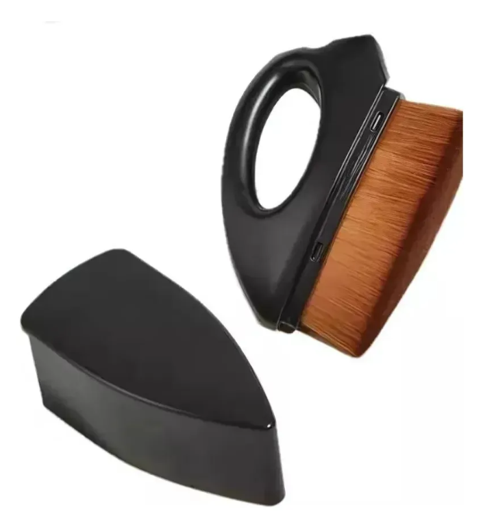 Cepillo Brush Aplicador Planchita Silicona Cubiertas Ruedas