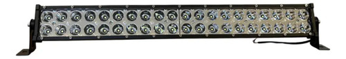 Barra Led 120w Recta 40 Led 120w 12/24v Super Potente!