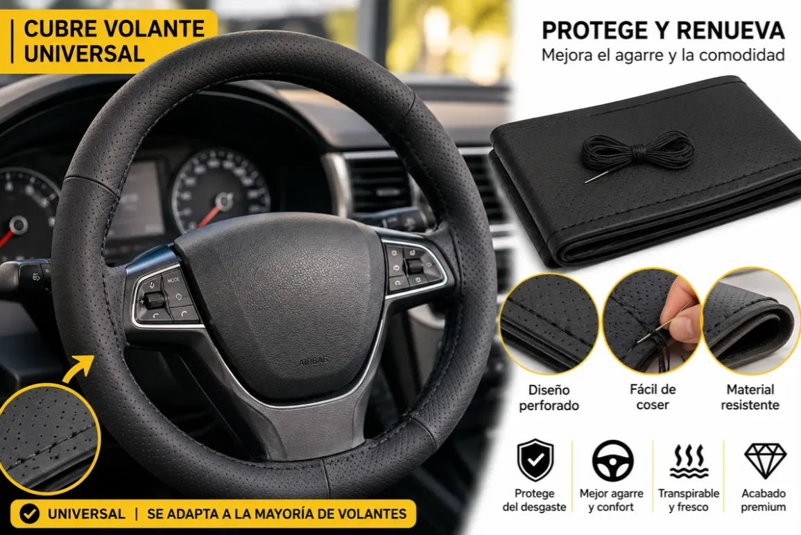 Cubrevolante Cuero P/Cocer