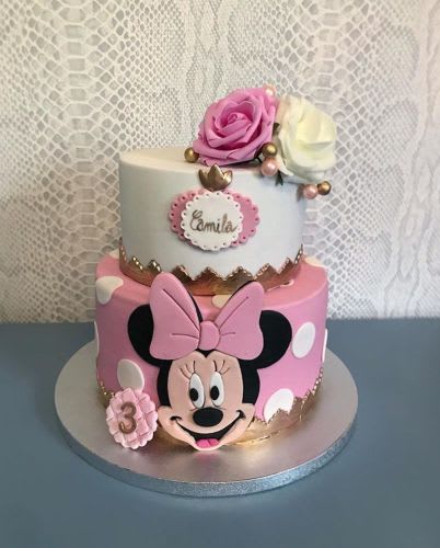 Gâteau anniversaire Minnie