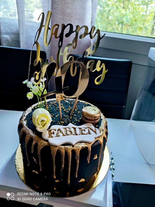 gâteau anniversaire