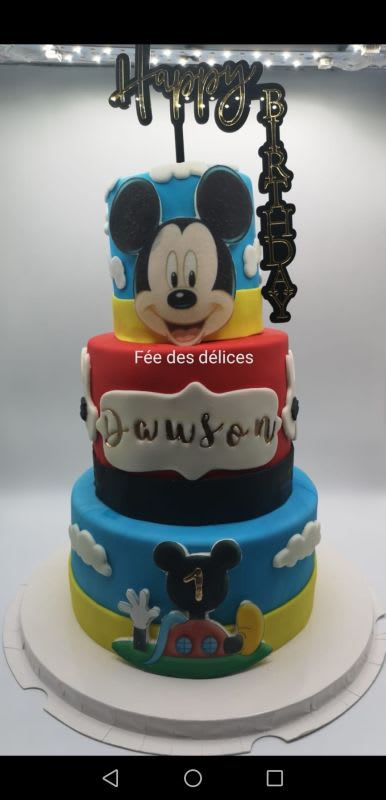 gâteau anniversaire