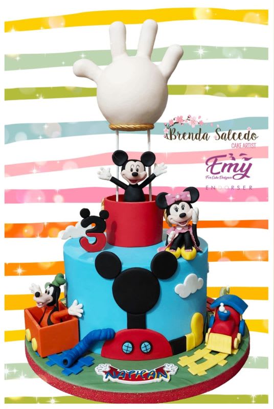 Gâteau Minnie - Figurine - Debogato Paris