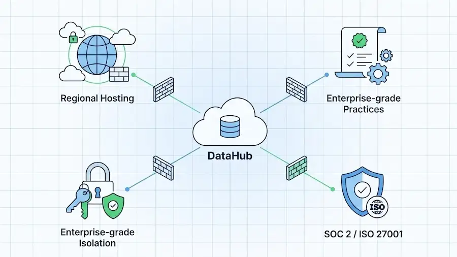 IoT Query security, residency, and compliance features