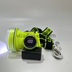 Đèn PM-2837 - Đèn pin đội đầu siêu sáng chống nước IP68 màn hình Led hiển thị pin Đèn PM-2837 - Đèn pin đội đầu siêu sáng chống nước IP68 màn hình Led hiển thị pin 6