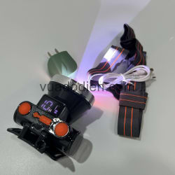 Đèn 502A - Đèn pin đội đầu siêu sáng màn hình Led hiển thị pin