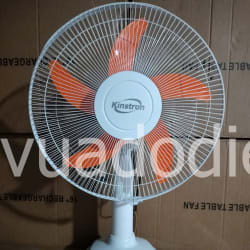 Quạt tích điện để bàn Kinstron B16 16inch AC/DC đèn led cổng sạc USB đa năng
