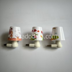 Đèn ngủ hình cốc cảm biến ánh sáng tự tắt bật