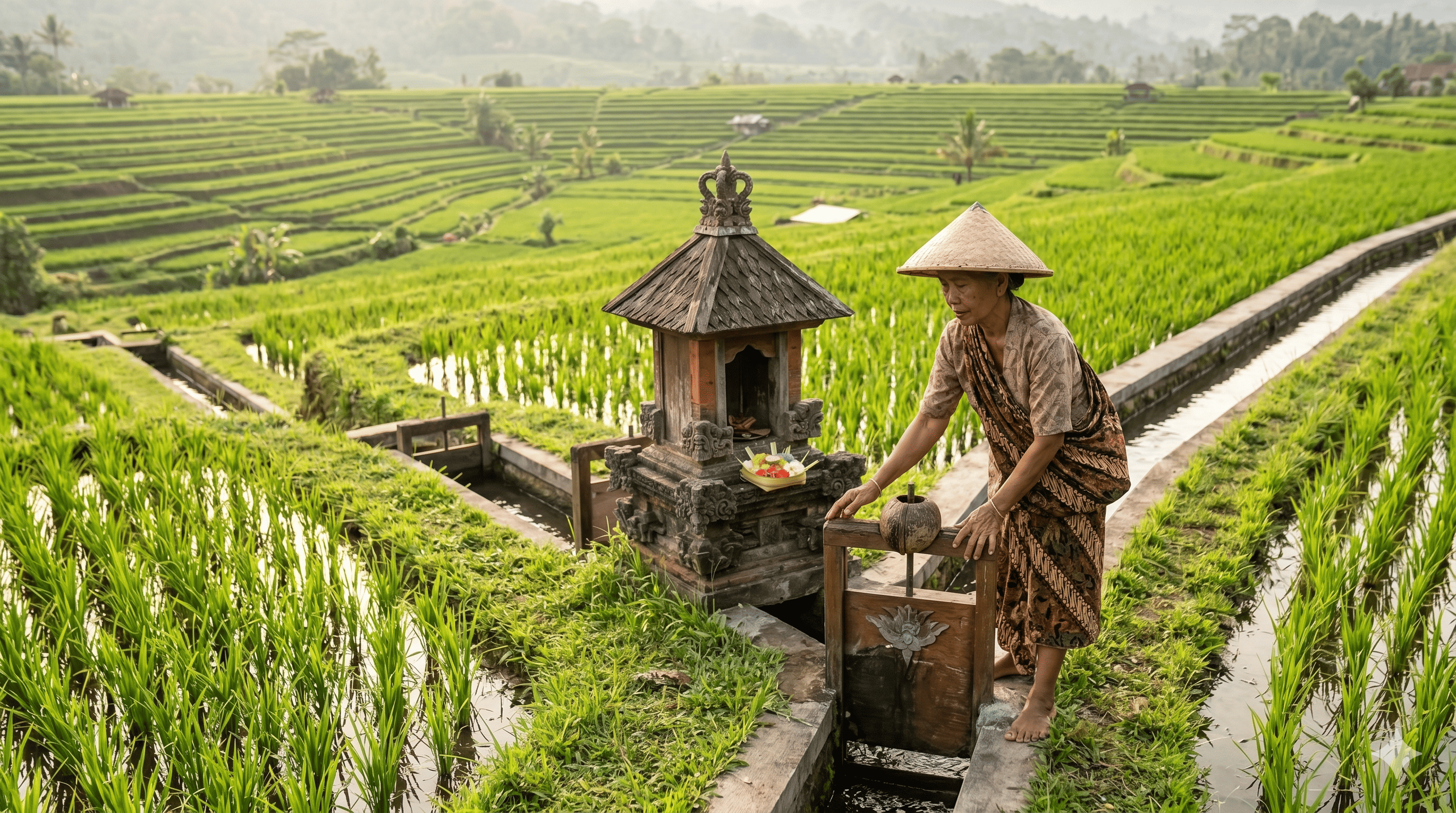 The Blueprint for Harmony: Tri Hita Karana in the Rice Terraces Cover Image