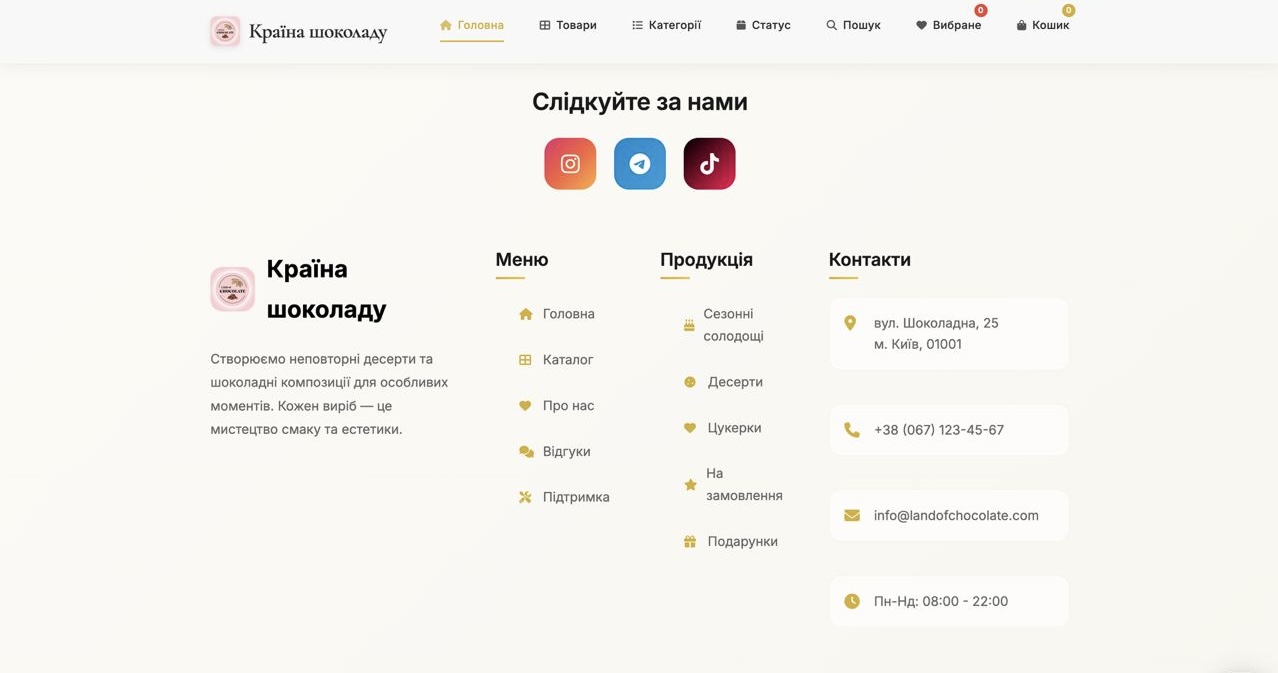 Країна шоколаду  продаж солодощів - gallery image