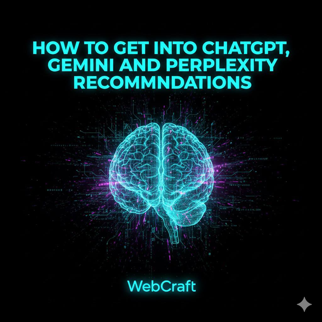 GEO Як потрапити в рекомендації ChatGPT, Gemini та Perplexity