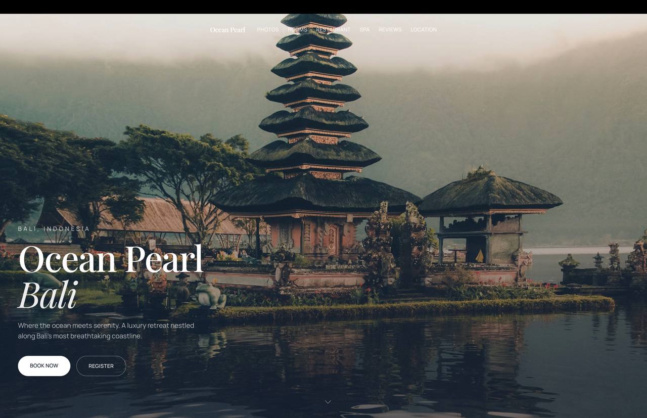 Ocean Pearl Bali – Oceanfront Resort Hotel | WebCrat - gallery image