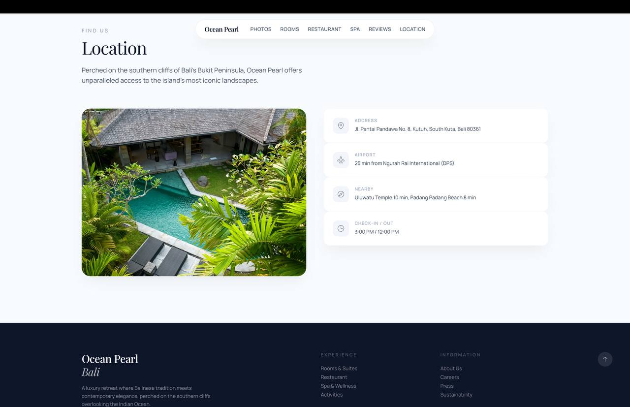 Ocean Pearl Bali – Oceanfront Resort Hotel | WebCrat - gallery image