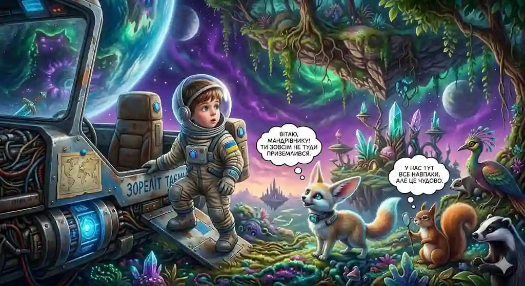 Зореліт і таємнича планета