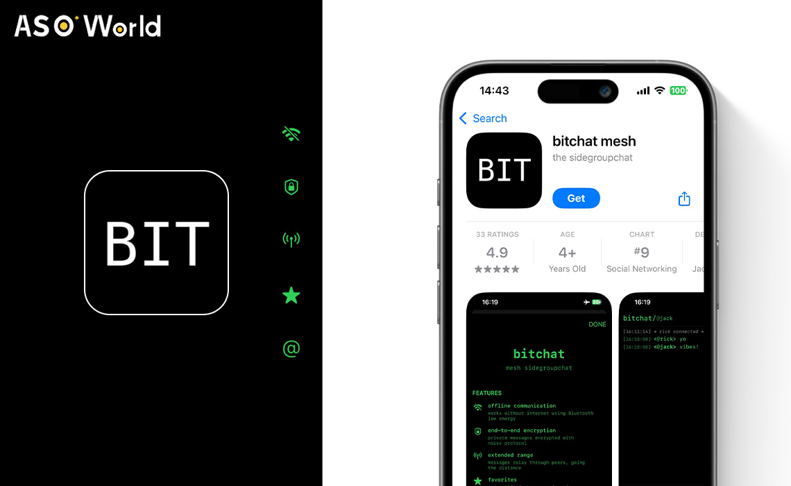 Bitchat  месенджер без інтернету, який працює через Bluetooth-мережу