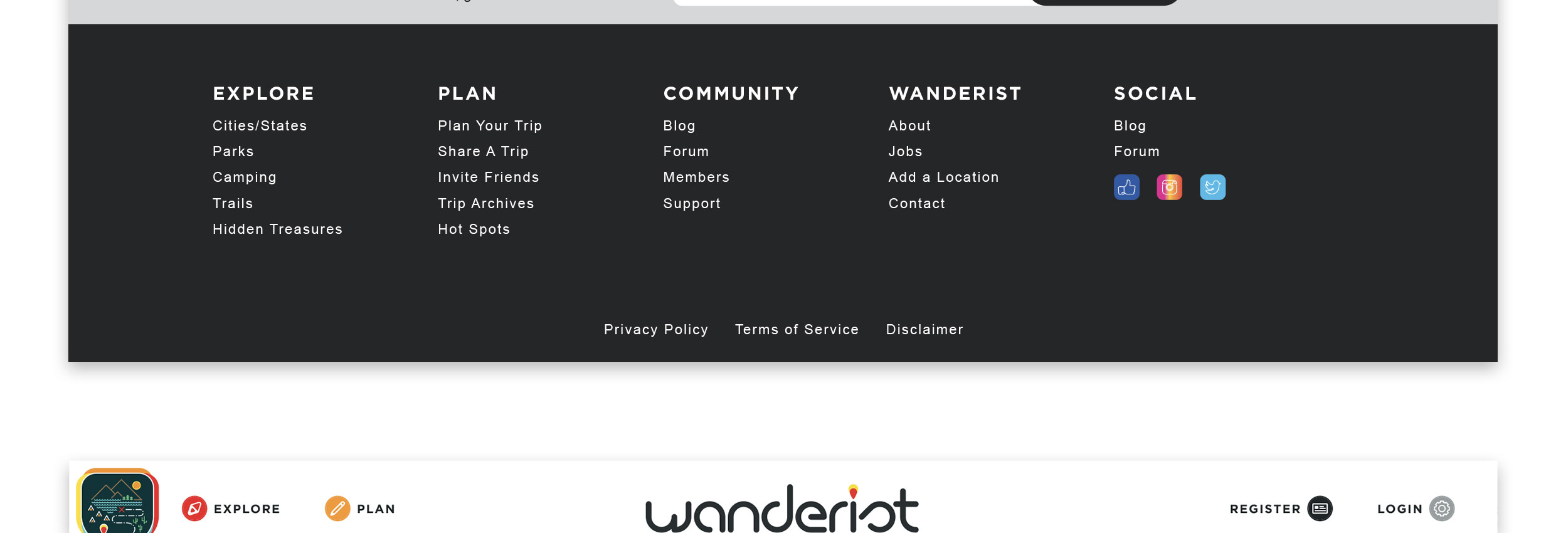 Wanderist branding and app design