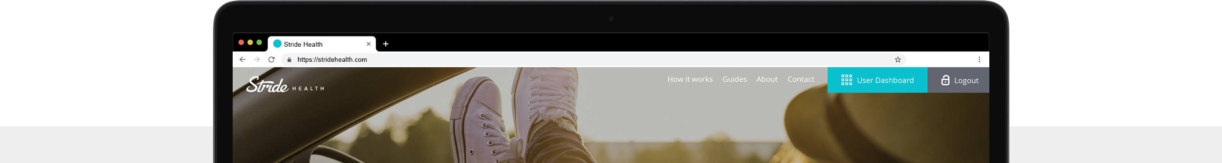 Stride Health UI/UX Design and Development