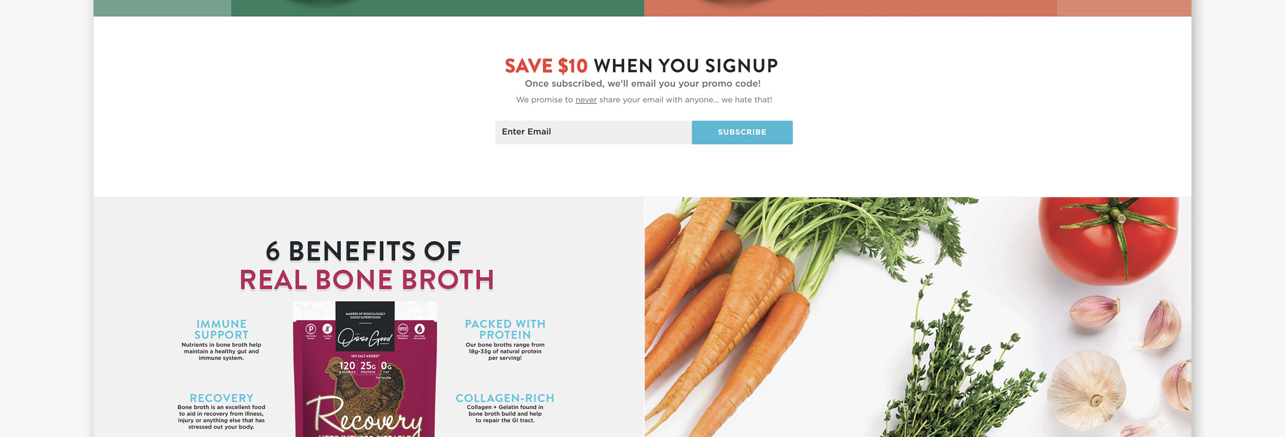 The Osso Good Company branding and website design