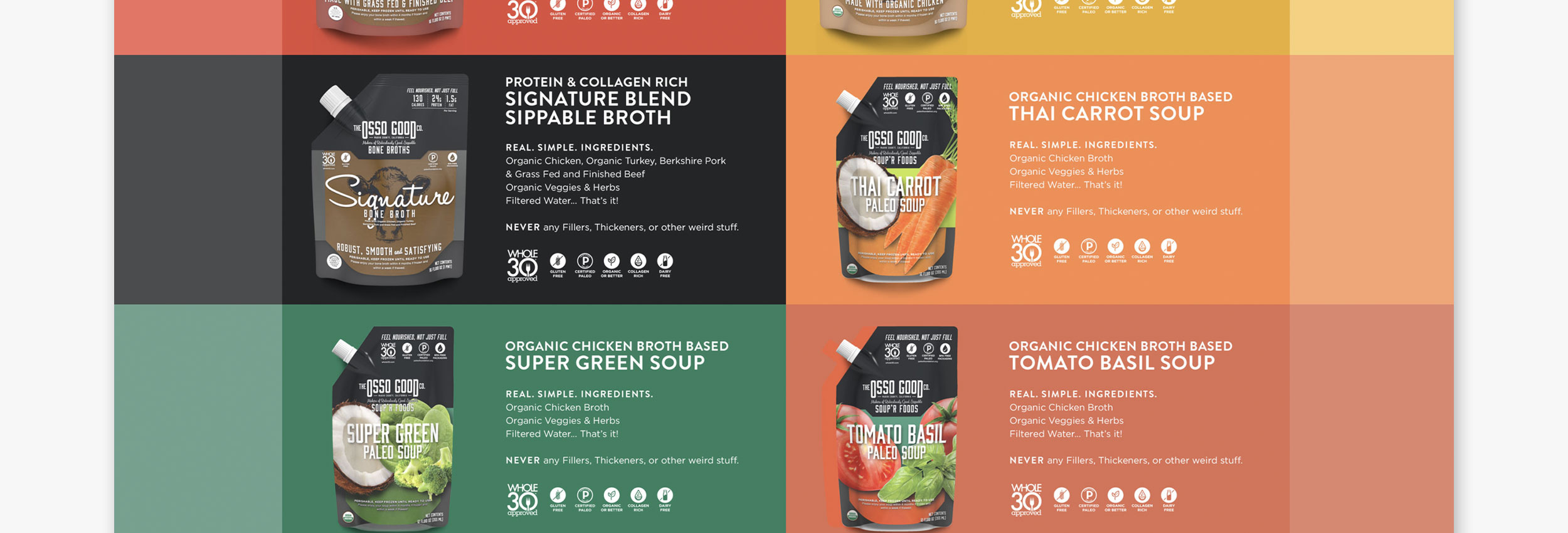 The Osso Good Company branding and website design