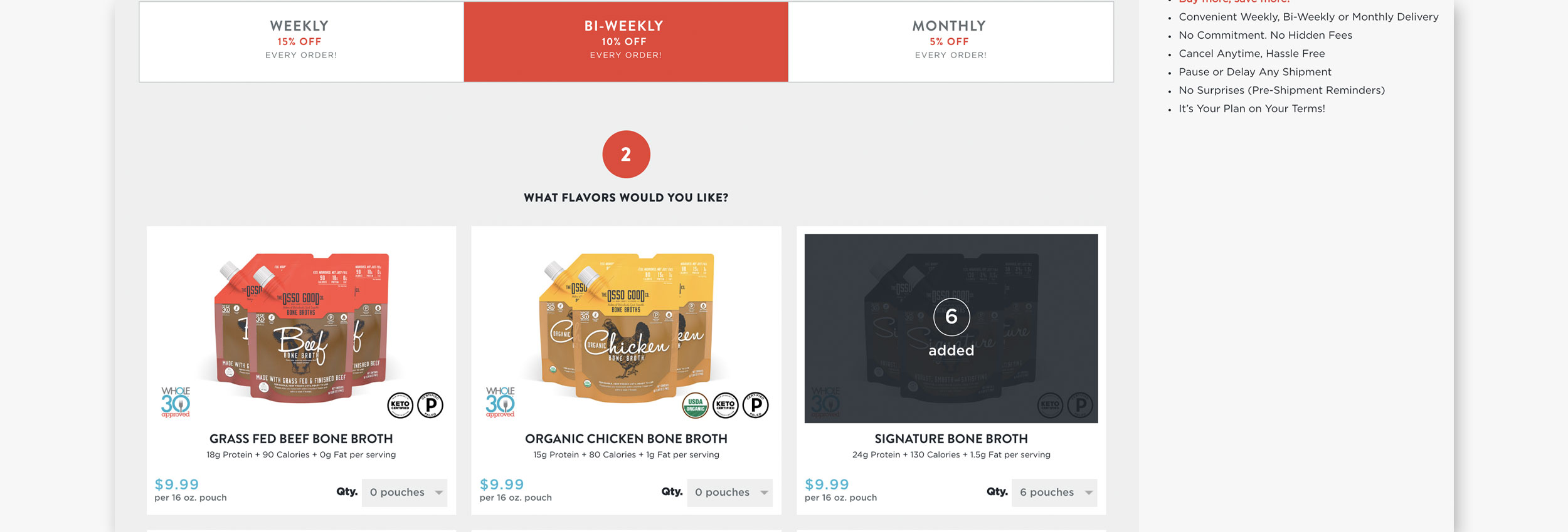 The Osso Good Company branding and website design