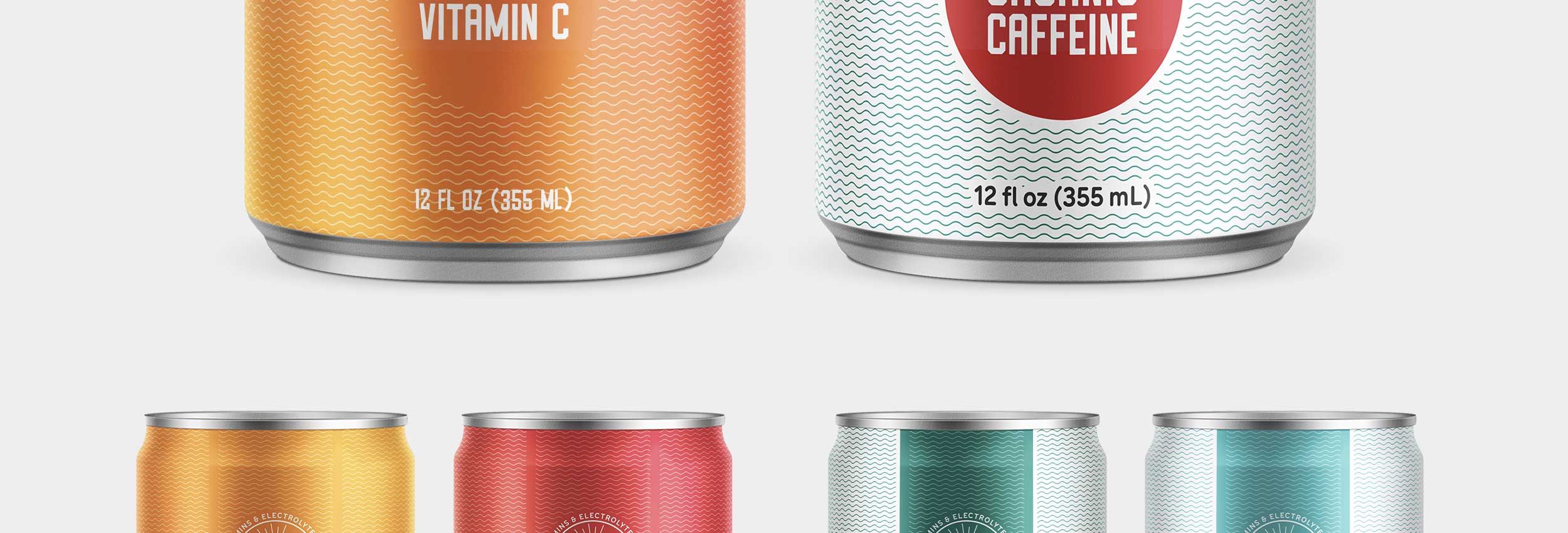 Sunshine Beverages Packaging Design