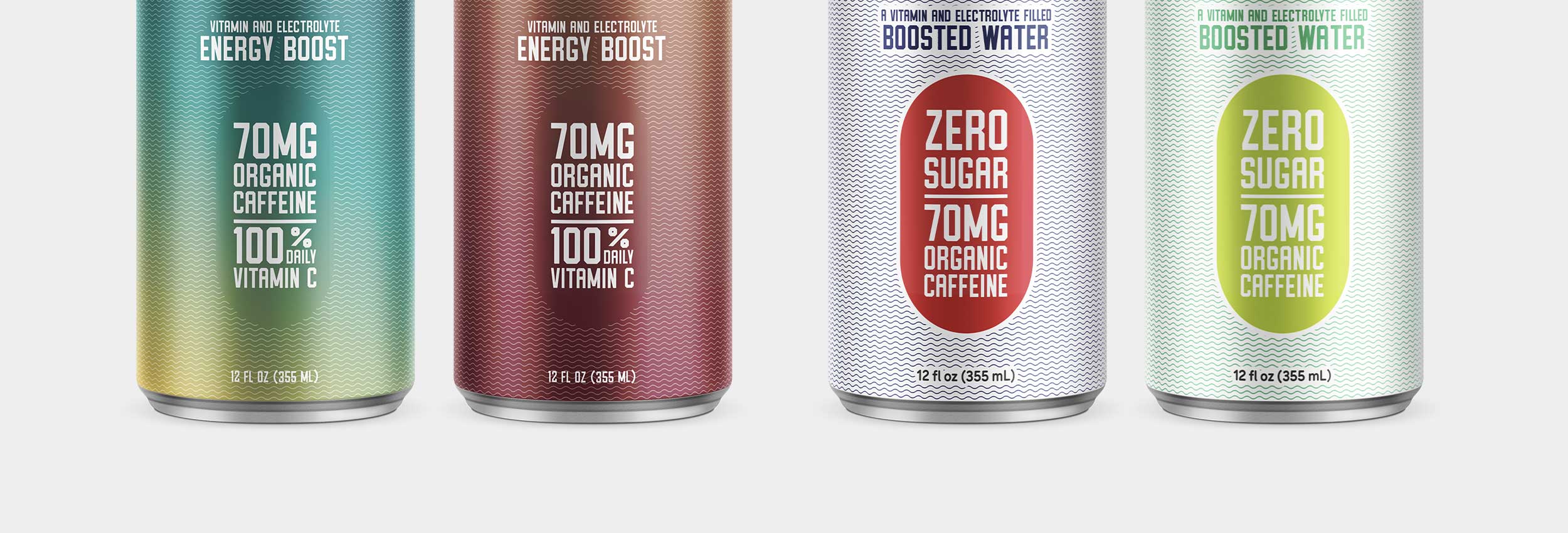 Sunshine Beverages Packaging Design