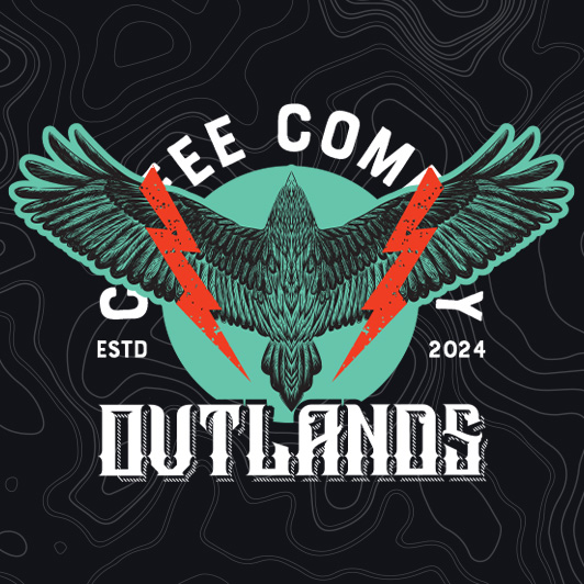 Outlands Coffee Supply Company branding and packaging design