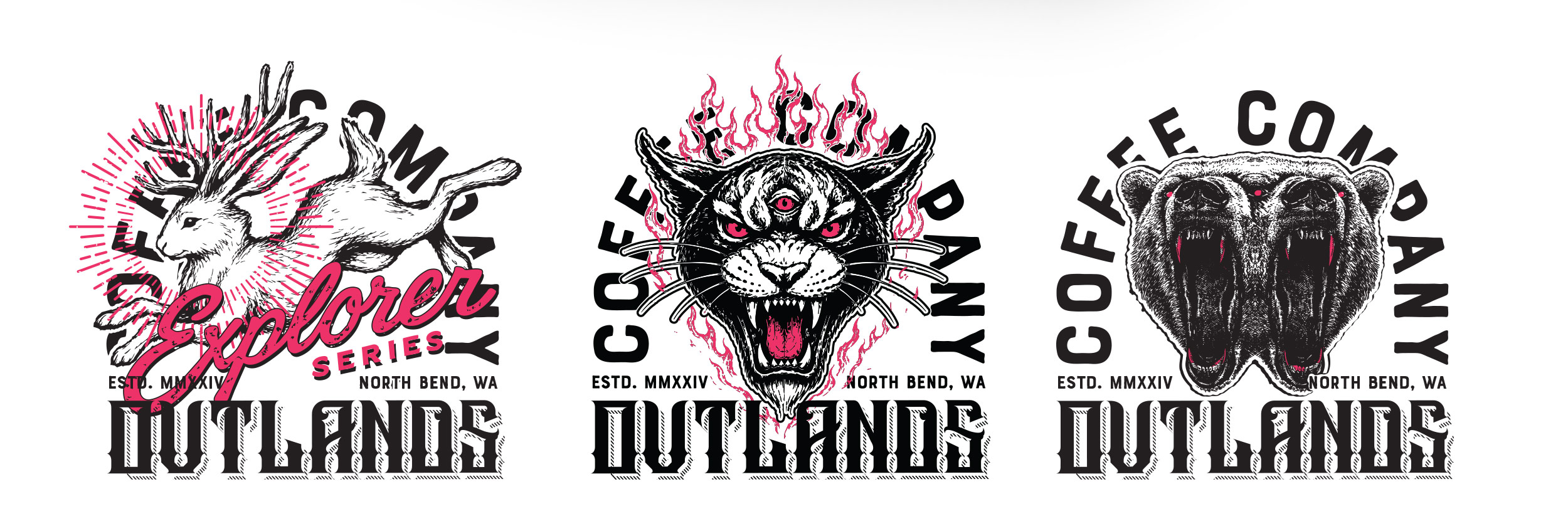 Outlands Coffee Company Branding and Packaging Design